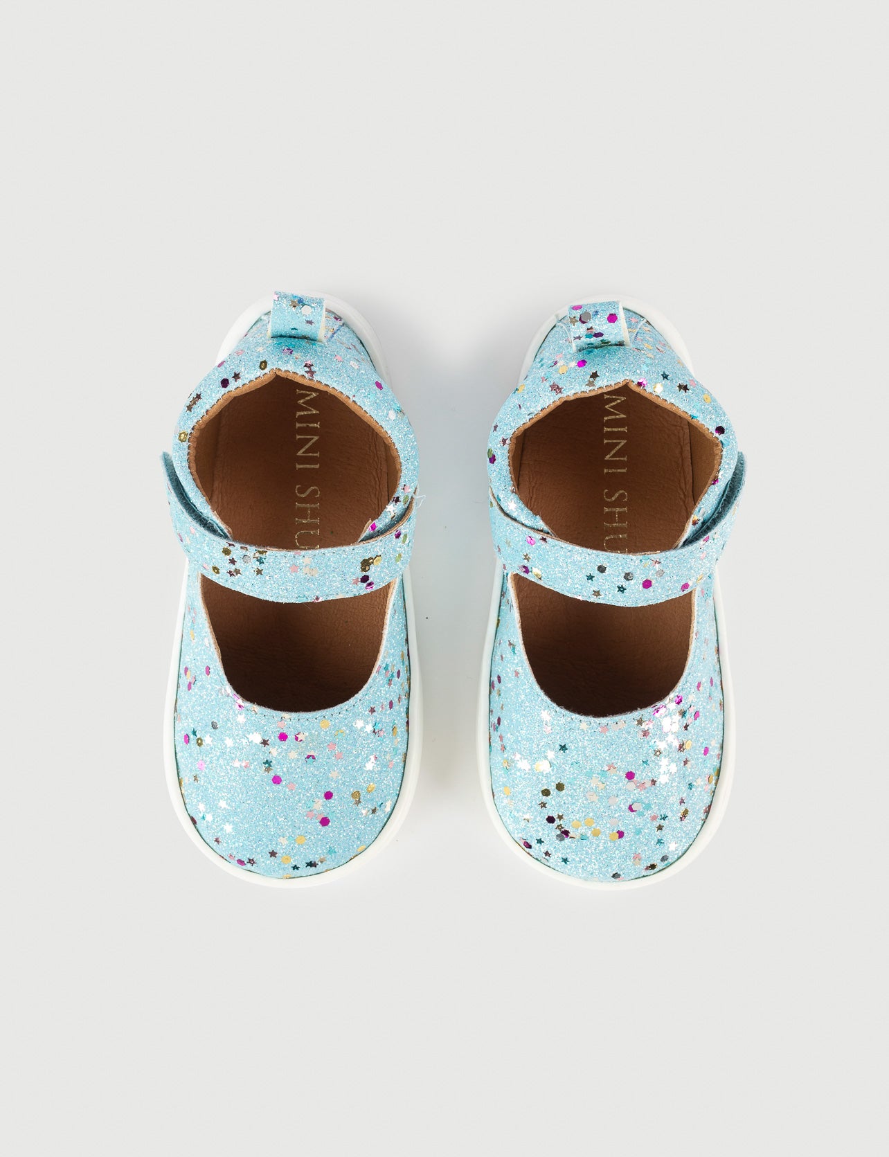 MERCEDITA AZUL PURPURINA - Zapato Barefoot Artesanal | SHUU BAREFOOT