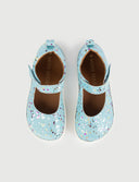 MERCEDITA AZUL PURPURINA - Zapato Barefoot Artesanal | SHUU BAREFOOT