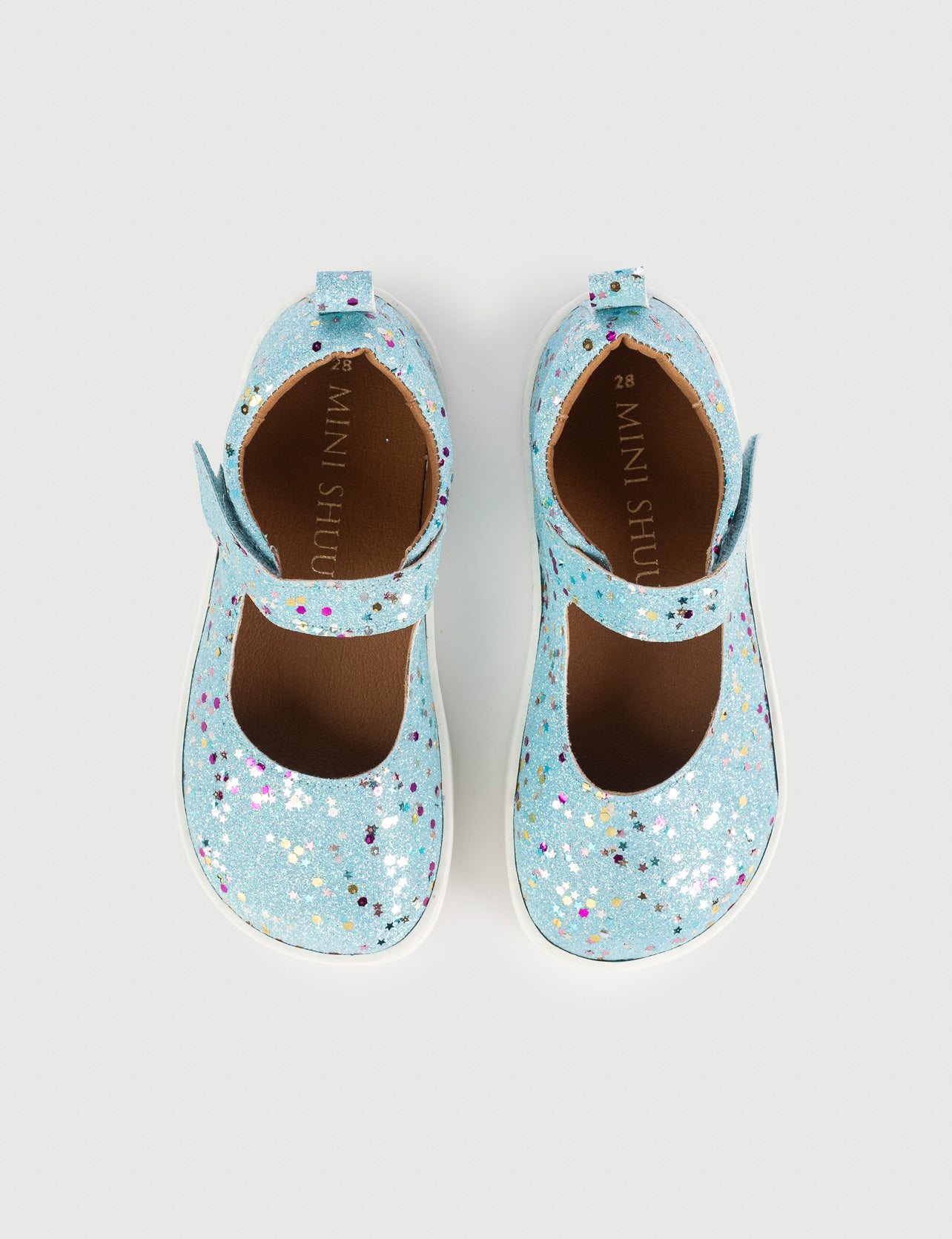 MERCEDITA AZUL PURPURINA - Zapato Barefoot Artesanal | SHUU BAREFOOT