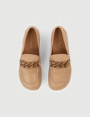 MOCASÍN CADENA AVELLANA - Zapato Barefoot Artesanal | SHUU BAREFOOT