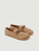 MOCASÍN CADENA AVELLANA - Zapato Barefoot Artesanal | SHUU BAREFOOT