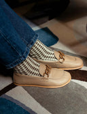 MOCASÍN CADENA AVELLANA - Zapato Barefoot Artesanal | SHUU BAREFOOT