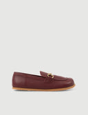 MOCASÍN CHIC BURDEOS - Zapato Barefoot Artesanal | SHUU BAREFOOT