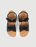 SANDALIA NINJA NEGRA - Zapato Barefoot Artesanal | SHUU BAREFOOT