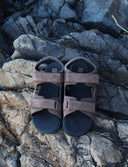 SANDALIA NINJA SERRAJE TOPO - Zapato Barefoot Artesanal | SHUU BAREFOOT