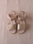 SANDALIA ORIGEN ORO ROSA - Zapato Barefoot Artesanal | SHUU BAREFOOT