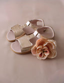 SANDALIA ORIGEN ORO ROSA - Zapato Barefoot Artesanal | SHUU BAREFOOT