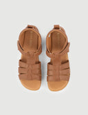 SANDALIA ROMANA CUERO - Zapato Barefoot Artesanal | SHUU BAREFOOT