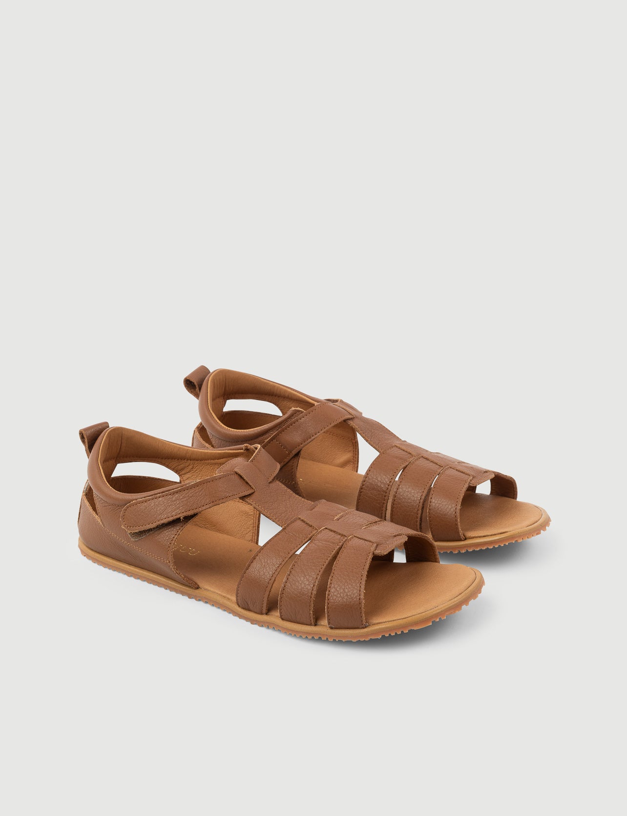 SANDALIA ROMANA CUERO - Zapato Barefoot Artesanal | SHUU BAREFOOT