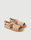 SANDALIA ROMANA NUDE - Zapato Barefoot Artesanal | SHUU BAREFOOT