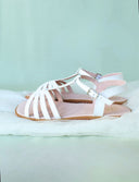 SANDALIA VENUS BLANCA - Zapato Barefoot Artesanal | SHUU BAREFOOT