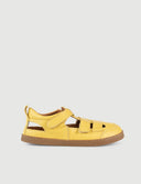 SANDALIA CANGREJERA AMARILLA - Zapato Barefoot Artesanal | SHUU BAREFOOT