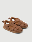 SANDALIA CANGREJERA CUERO - Zapato Barefoot Artesanal | SHUU BAREFOOT