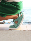 SANDALIA CANGREJERA MINT - Zapato Barefoot Artesanal | SHUU BAREFOOT
