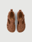 SANDALIA FLOR CUERO - Zapato Barefoot Artesanal | SHUU BAREFOOT