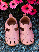 SANDALIA FLOR MAQUILLAJE - Zapato Barefoot Artesanal | SHUU BAREFOOT