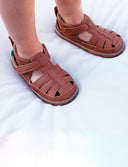SANDALIA ROMANA CUERO - Zapato Barefoot Artesanal | SHUU BAREFOOT