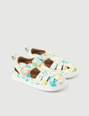 SANDALIA ROMANA OCÉANO - Zapato Barefoot Artesanal | SHUU BAREFOOT