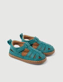 SANDALIA ROMANA TURQUESA - Zapato Barefoot Artesanal | SHUU BAREFOOT