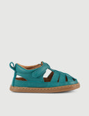 SANDALIA ROMANA TURQUESA - Zapato Barefoot Artesanal | SHUU BAREFOOT