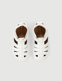 SANDALIA ROMANA BLANCA - Zapato Barefoot Artesanal | SHUU BAREFOOT