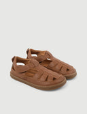 SANDALIA ROMANA CUERO - Zapato Barefoot Artesanal | SHUU BAREFOOT