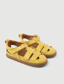 SANDALIA CANGREJERA AMARILLA - Zapato Barefoot Artesanal | SHUU BAREFOOT