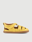 SANDALIA CANGREJERA AMARILLA - Zapato Barefoot Artesanal | SHUU BAREFOOT