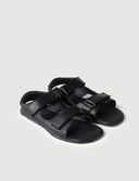 SANDALIA NINJA NEGRA - Zapato Barefoot Artesanal | SHUU BAREFOOT