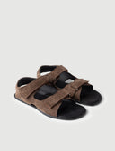 SANDALIA NINJA SERRAJE TOPO - Zapato Barefoot Artesanal | SHUU BAREFOOT