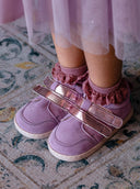 BLUCHER DOBLE SERRAJE LILA - Zapato Barefoot Artesanal | SHUU BAREFOOT