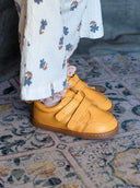 BLUCHER DOBLE MOSTAZA - Zapato Barefoot Artesanal | SHUU BAREFOOT