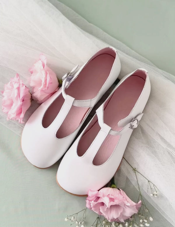 Calzado Barefoot mujer ceremonia. Zapatos Blancos Novias y comuniones.  SHUU Barefoot calzado barefoot artesanal